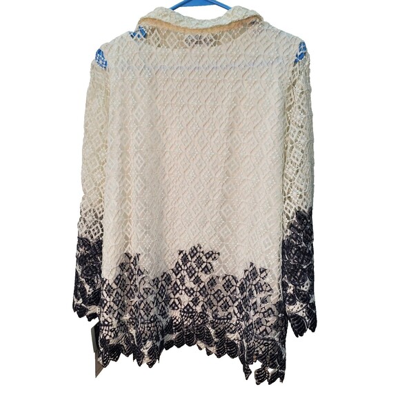 Ladies Alfred Dunner 3/4 Sleeve Shirt, Size XL - Picture 2 of 3